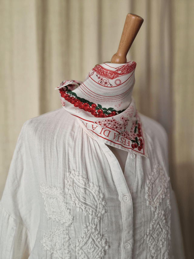 CARRÉ VIERGE À LA CERISE 44