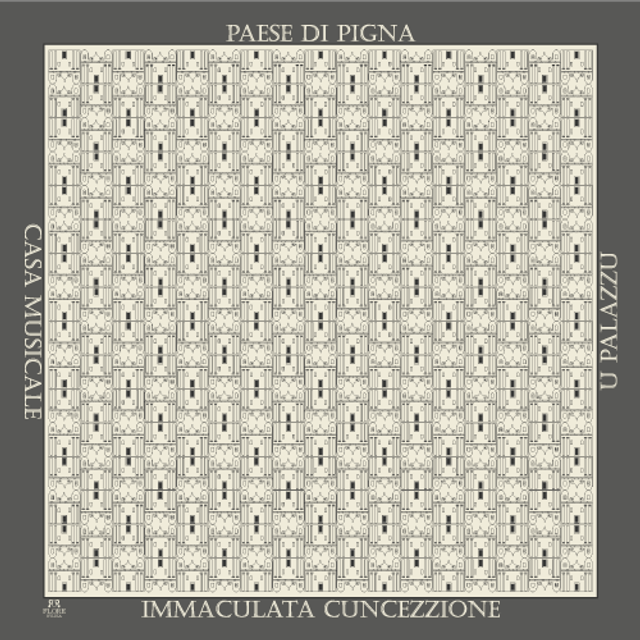 CARRÉ PIGNA BEIGE 44 