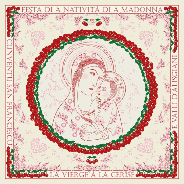 CARRÉ VIERGE À LA CERISE 90